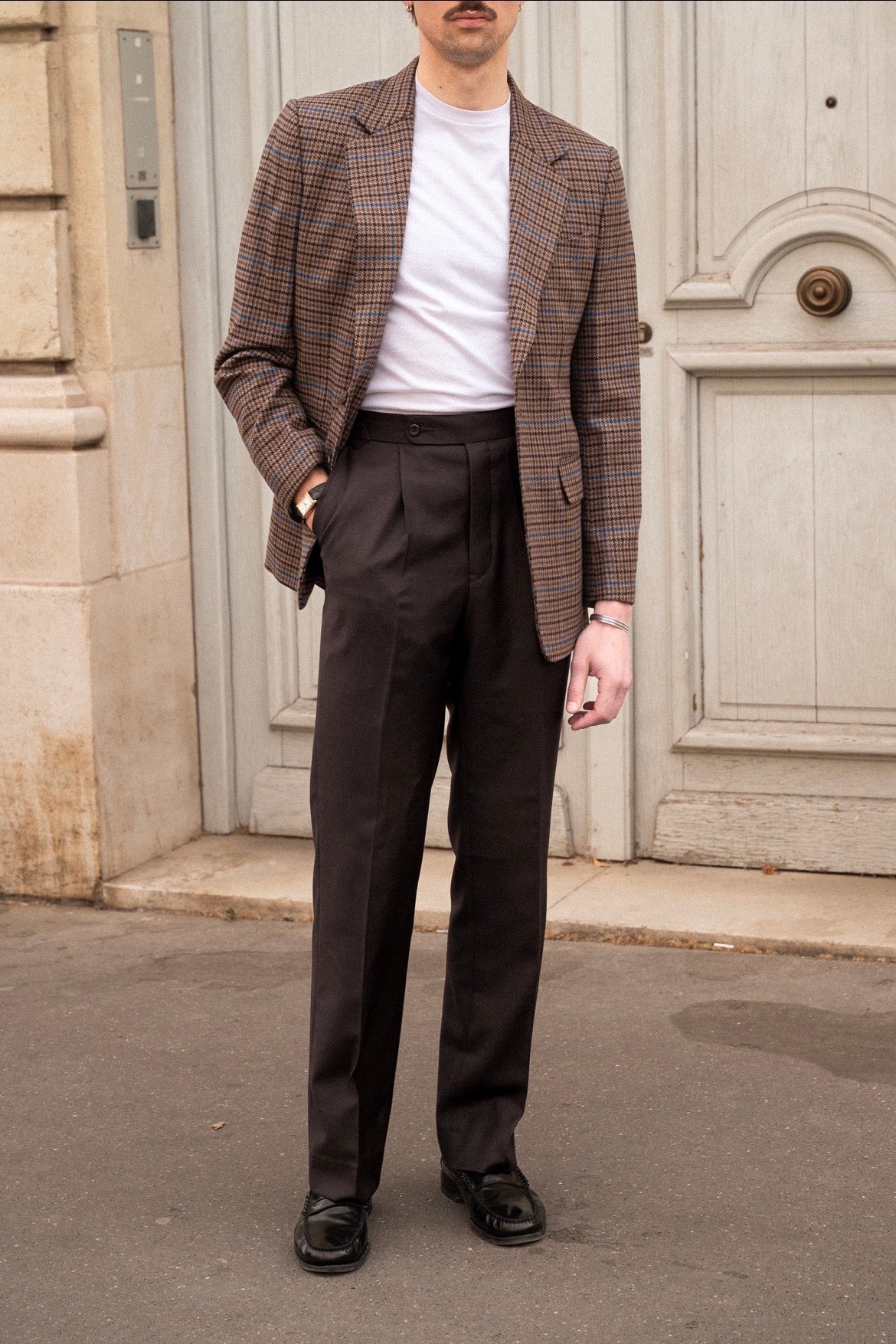 Cerruti Gun Club check jacket