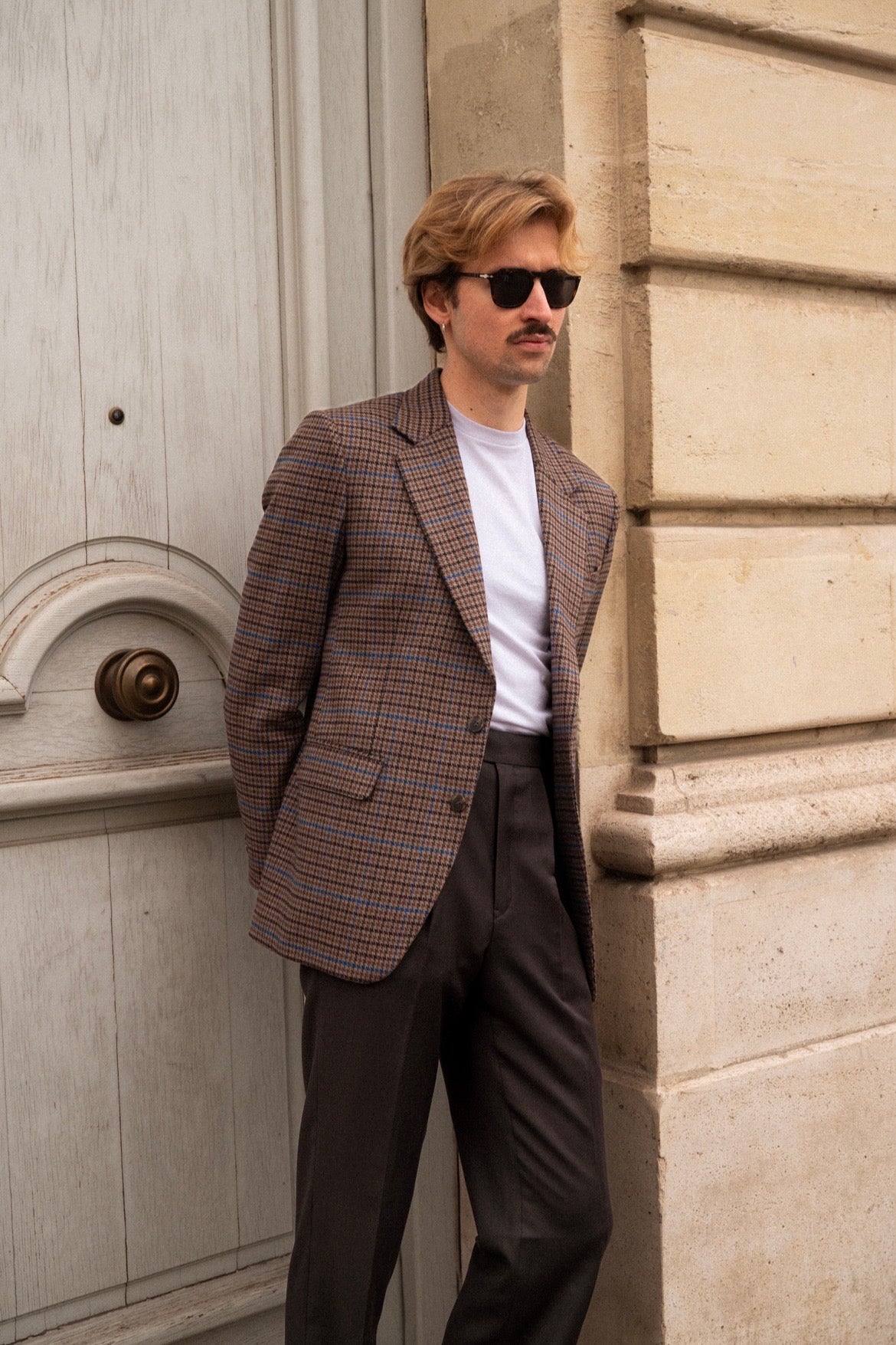 Cerruti Gun Club check jacket