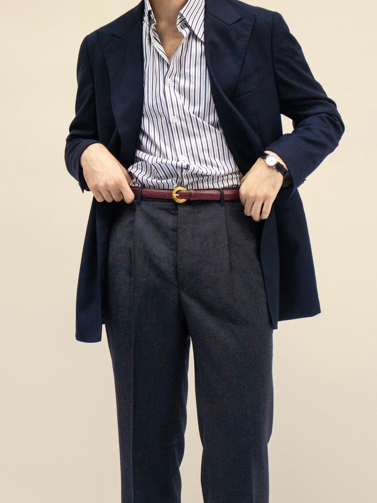 Pantalon en flanelle Huddersfield™ gris anthracite