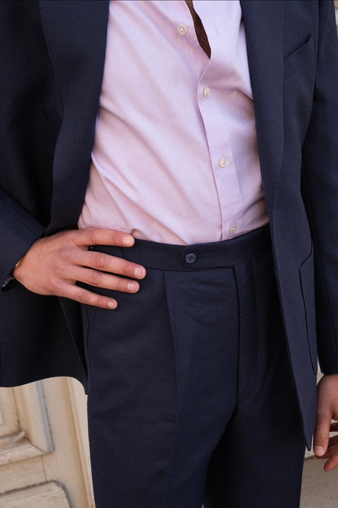 Fresco™ Wool Navy Jacket
